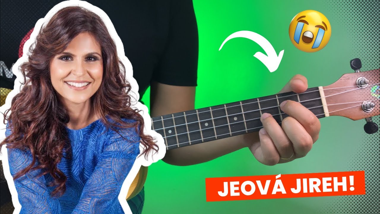 Como tocar JEOVÁ JIREH de Aline Barros no UKULELE | Aula completa Ukulele