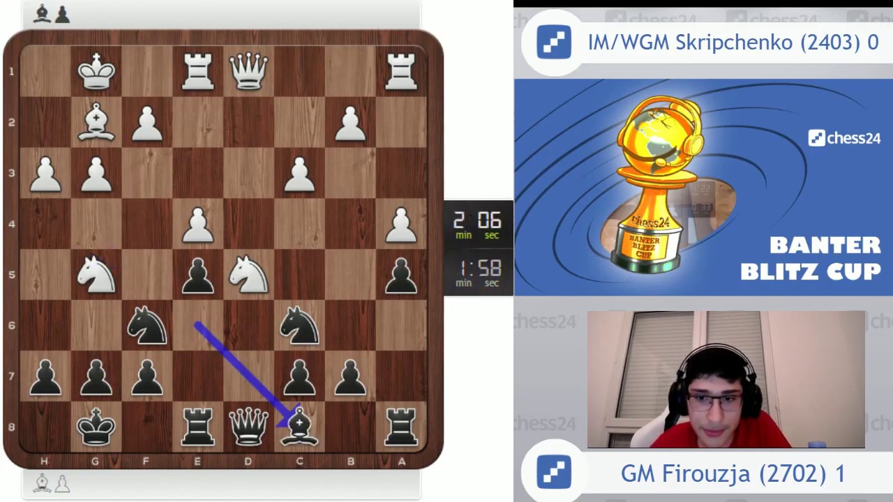 Banter Blitz Cup - GM Alireza Firouzja vs. IM Almira Skripchenko