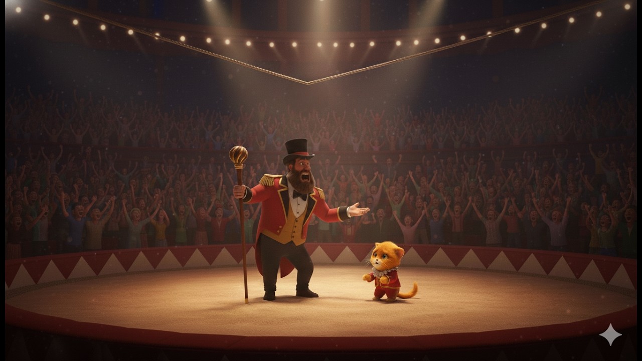 Circus Tragedy about Poor Cat Story