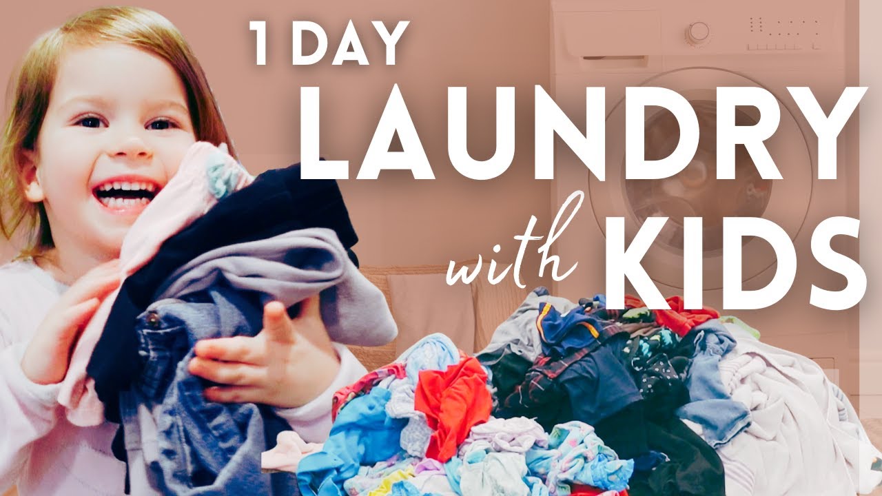 My Kids LOVE Laundry | Stress Free Laundry System for a Family of 8