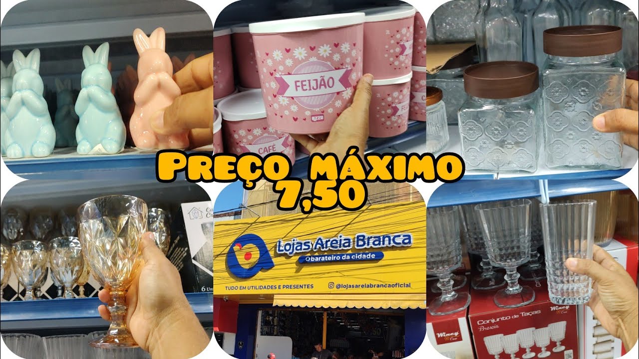ACHADINHOS NA LOJA AREIA BRANCA PREÇO MÁXIMO 7,50 ✅