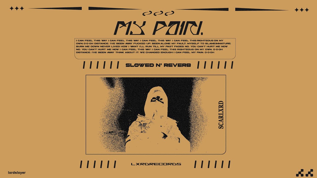 scarlxrd & Kute - My Pain. [Slowed & Reverb]
