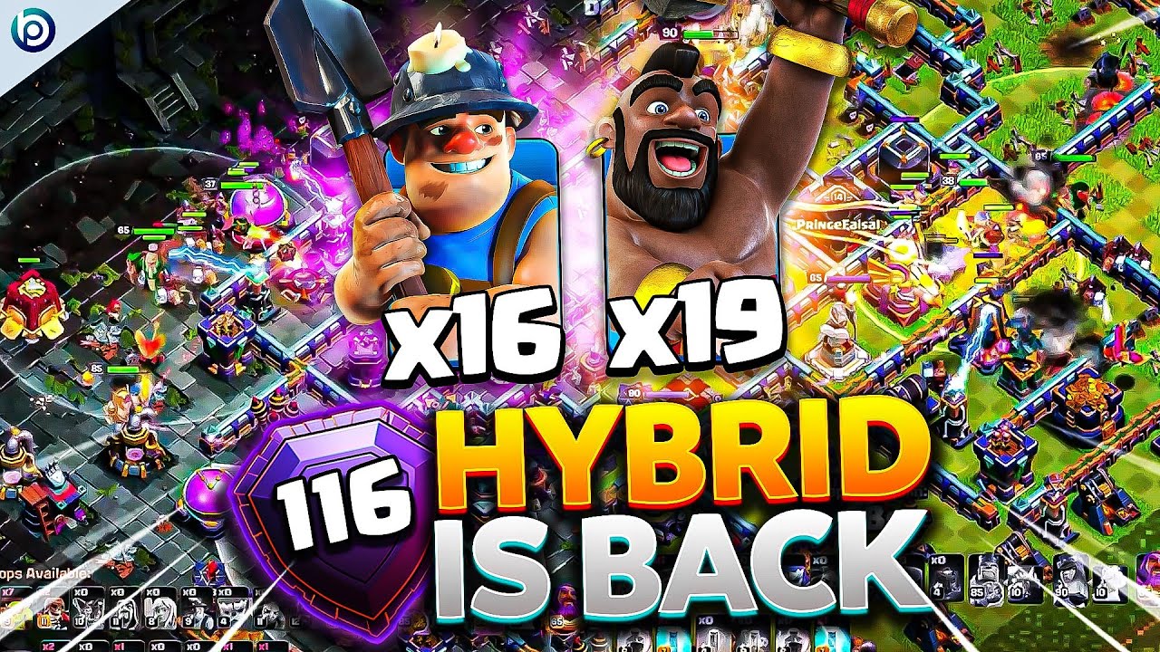 BUFFED Hybrid is STRONG Again | Must Try TH15 Attack Strategy | Clash of Clans Legend Attacks