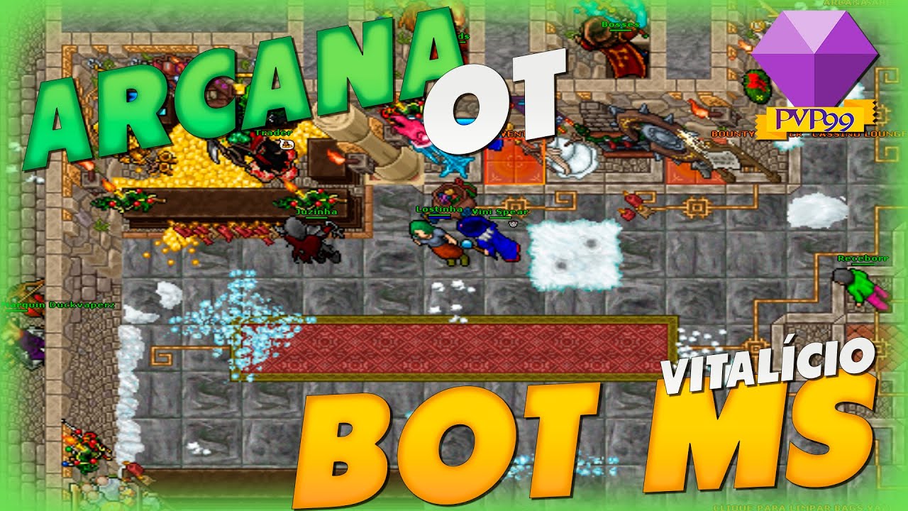 BOT PARA  ARCANA OT VITAL&Iacute;CIO
