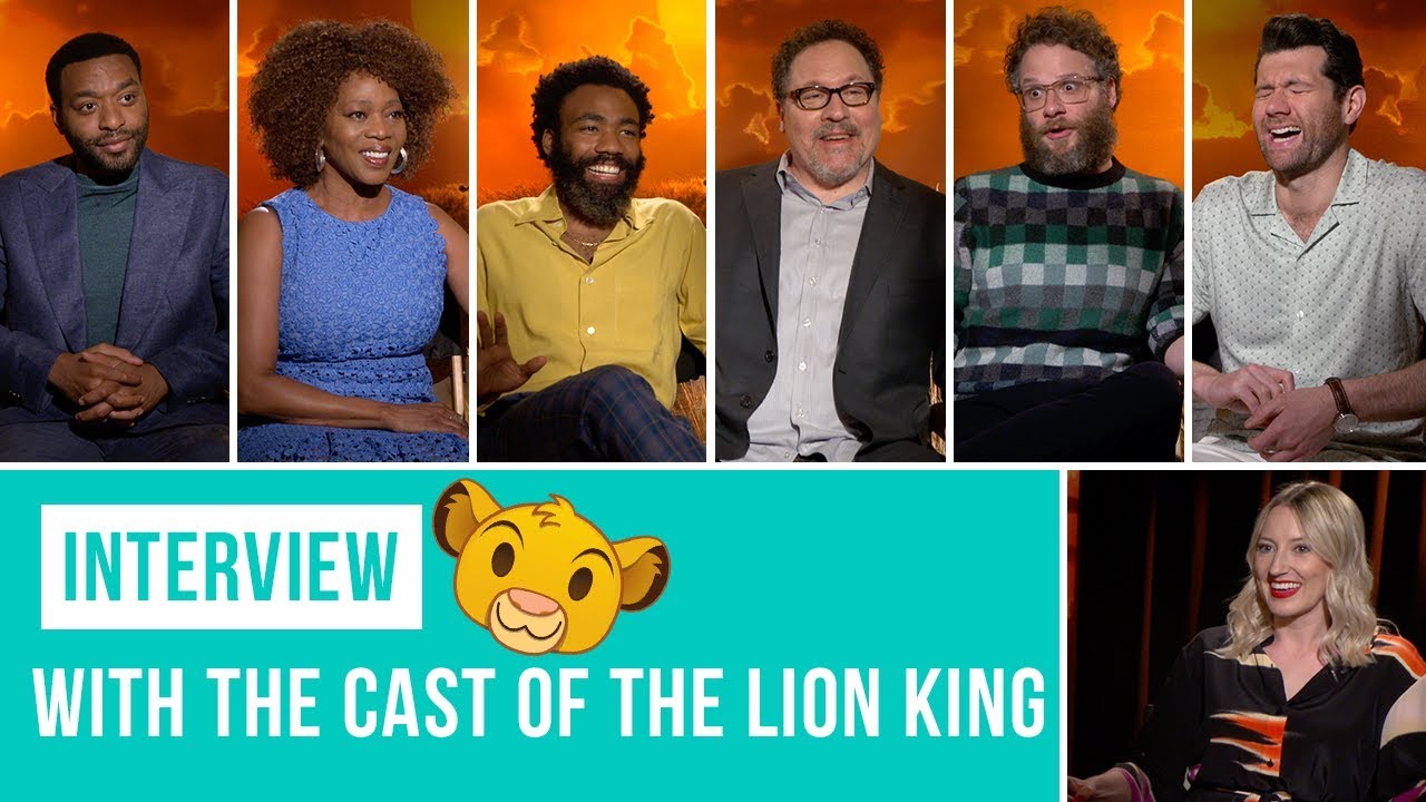 Interviews with the cast of The Lion King (2019) | Whats next for Seth Rogen and Billy Eichner