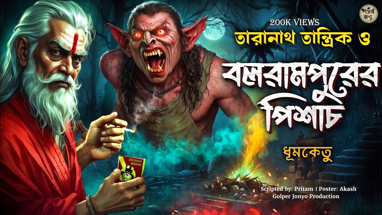 তারানাথ তান্ত্রিকের গল্প - বলরামপুরের পিশাচ । TARANATH TANTRIK | TARANATH TANTRIK GOLPER JONYO