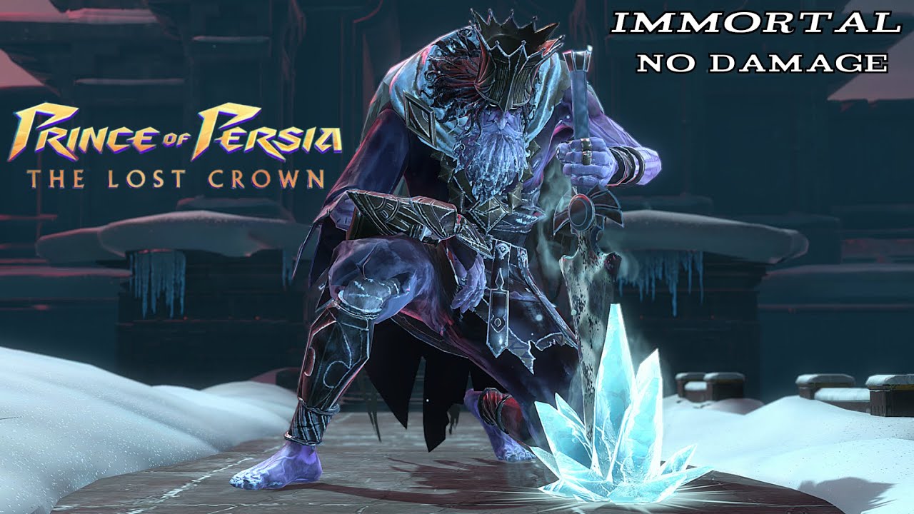Prince of Persia The Lost Crown - King Darius Boss Fight No Damage (Immortal)
