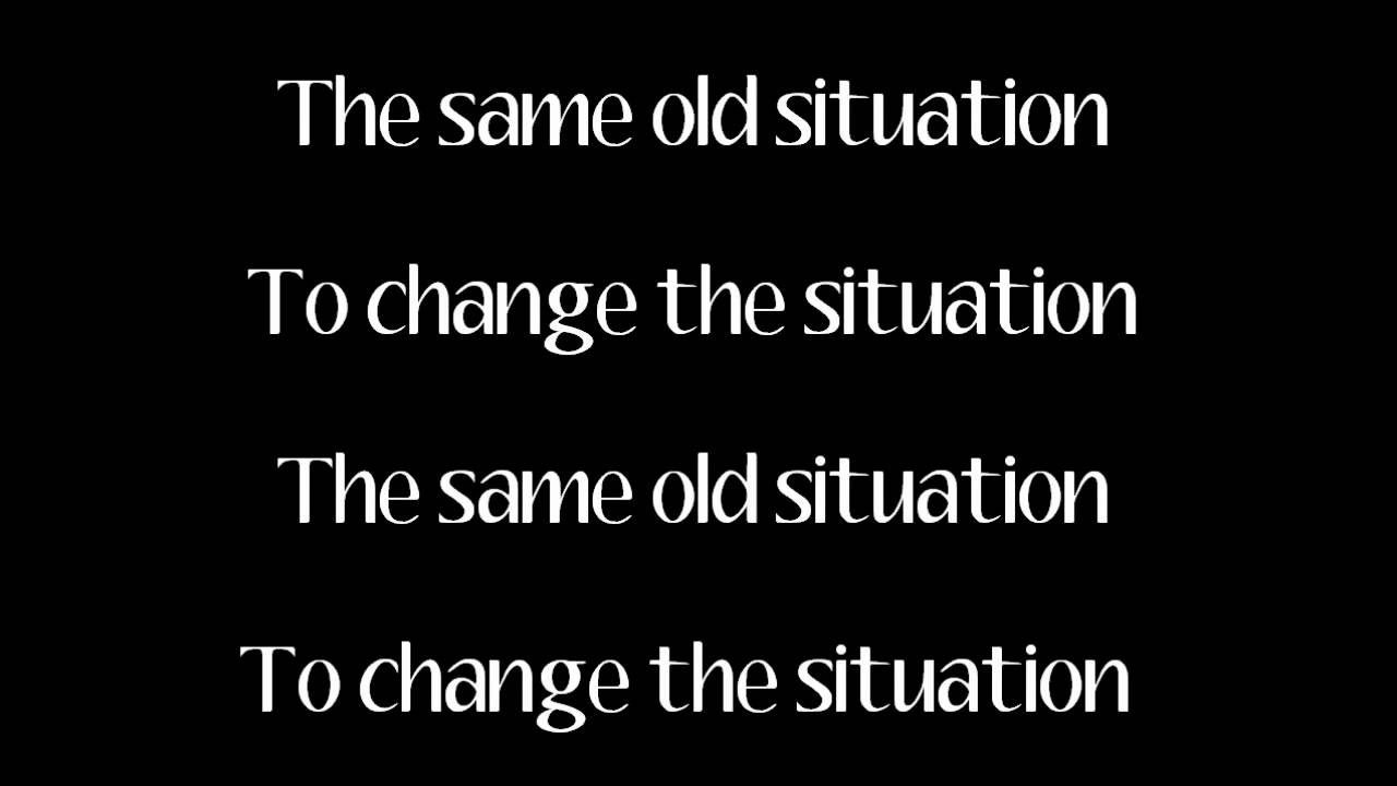 Same Old Situation – Chuck Criss