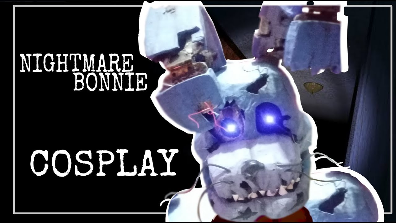 Nightmare bonnie cosplay tutorial part 1  I   thehorrorcosplay