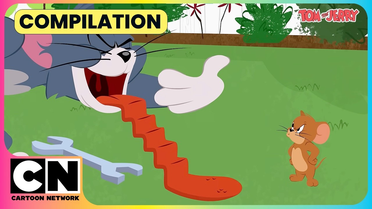 Tom Swallowed Jerry & Quacker?!😳😂| Tom and Jerry😺| Cat & Mouse Cartoon | @cnindia​