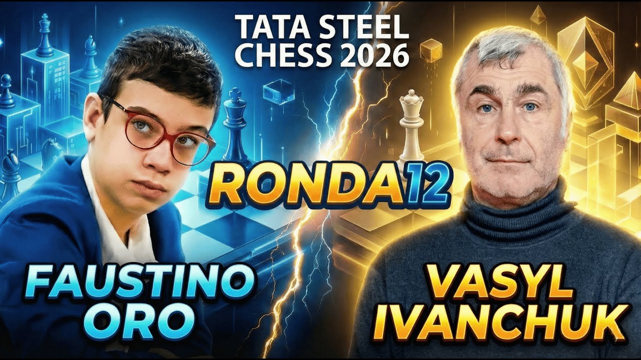 ¿EL JEFE FINAL? FAUSTINO ORO CONTRA EL ÚNICO: IVANCHUK (+2600) | RONDA 12