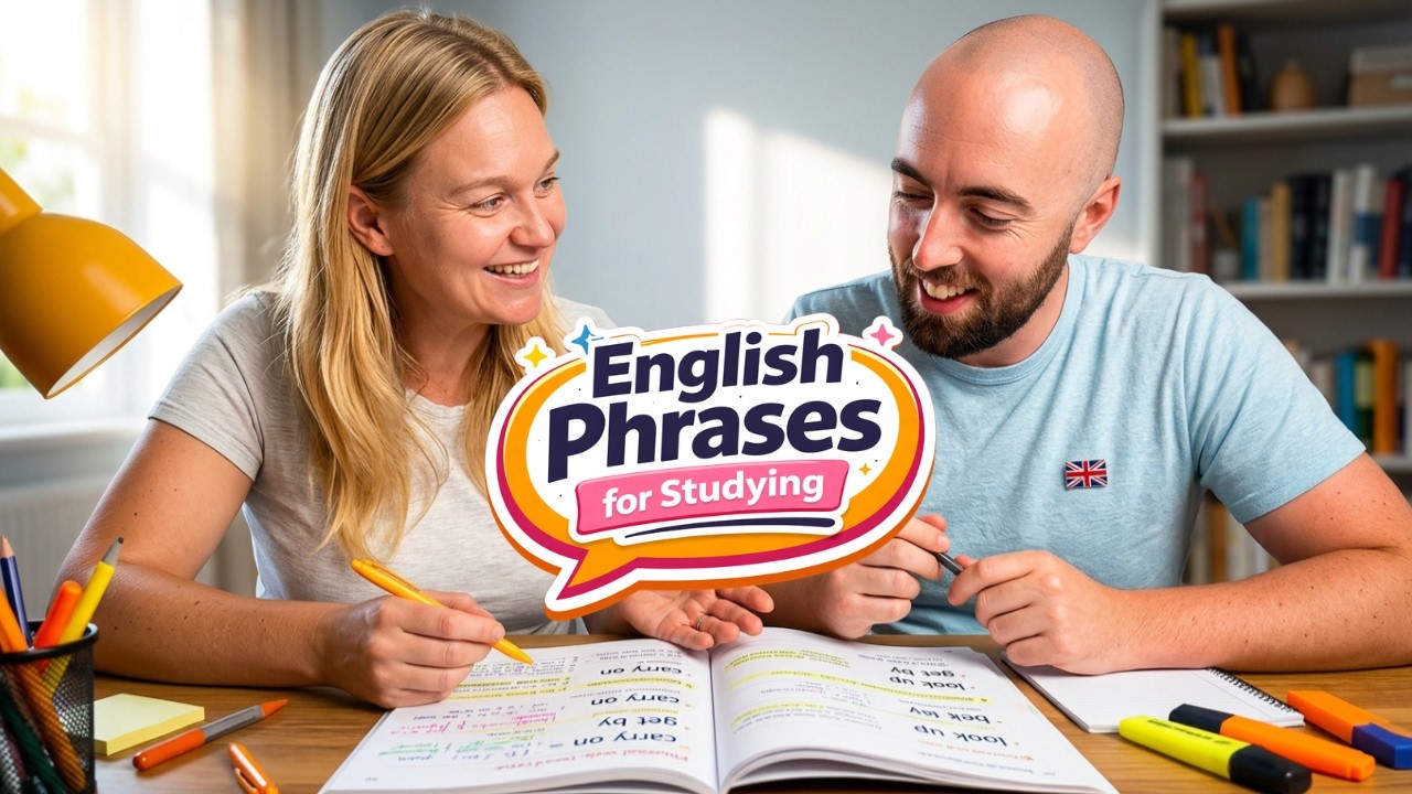 PV 13: Advanced English Phrasal Verbs about Studying and Learning - English Vocabulary for Speaking