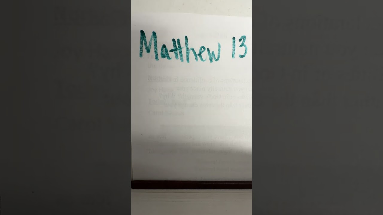 Matthew 13