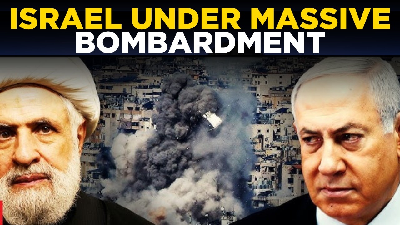 IRAN-ISRAEL WAR LIVE | Iran & Hezbollah Launch Coordinated Cluster Bomb Attack On Israel