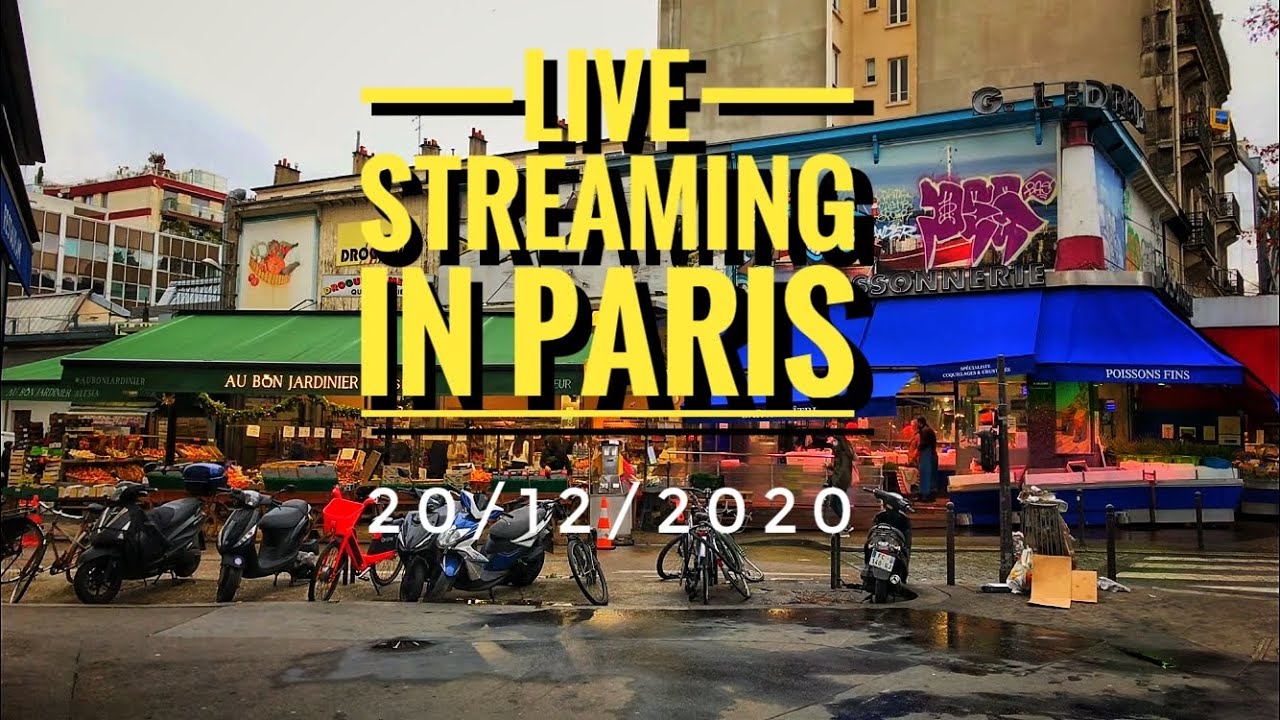 🇫🇷 LIVE STREAMING IN PARIS (