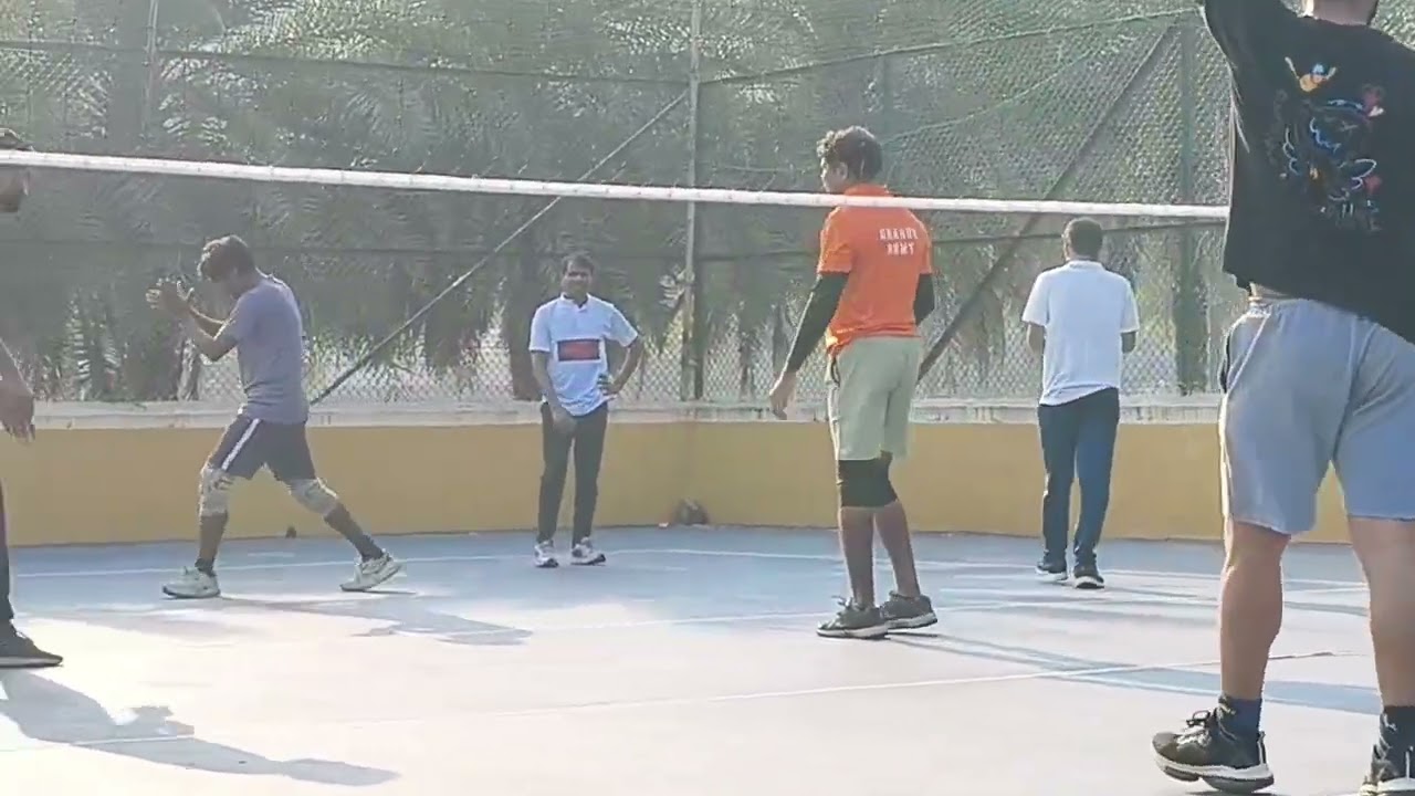Volleyball match western sector 10/01/2026