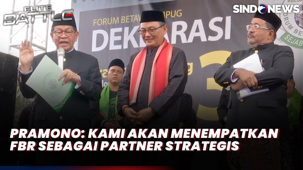 Janji Pramono Anung jika Terpilih Pilkada Jakarta: Jadikan FBR Partner Strategis