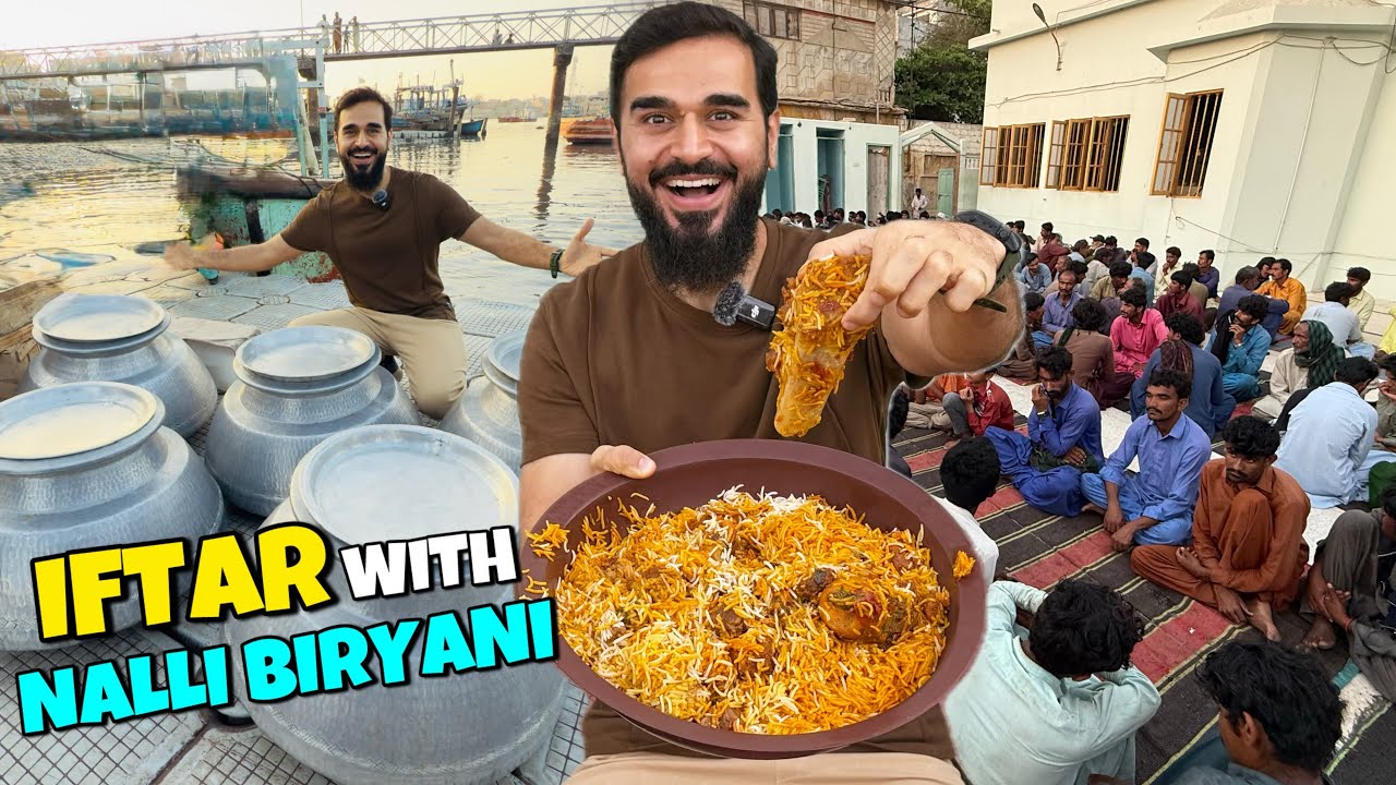 Pehli baar iftar mein Nalli biryani banwai 😍 Sab ke mazey hogae 😋