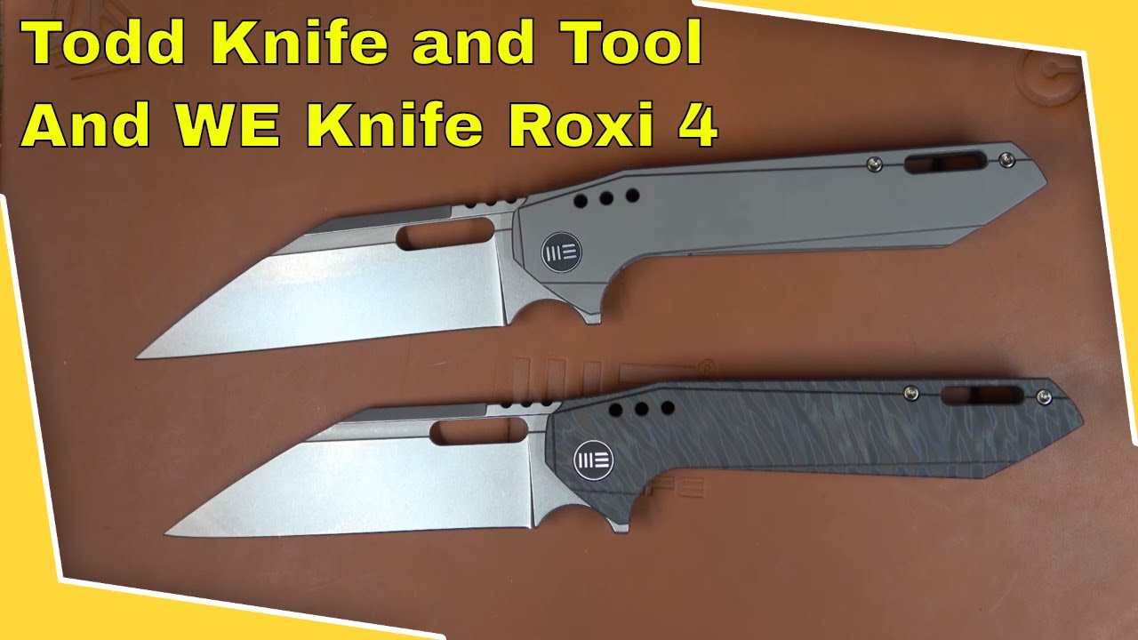 Todd Knife and Tool and WE Knife Co  Roxi 4