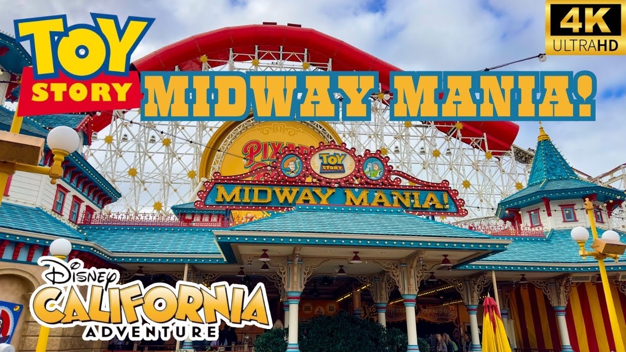 Toy Story Midway Mania at Disney California Adventure