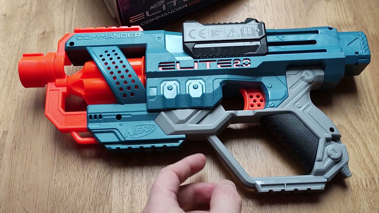 NERF Commander Elite 2.0 fegyver teszt