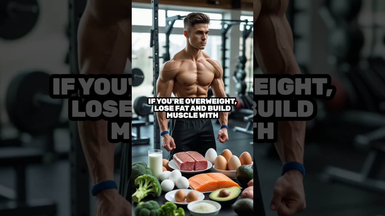 Skinny? Overweight? Here&rsquo;s what to EAT to build MUSCLE! 🥩🥦 #MuscleFood #WeightLossTips