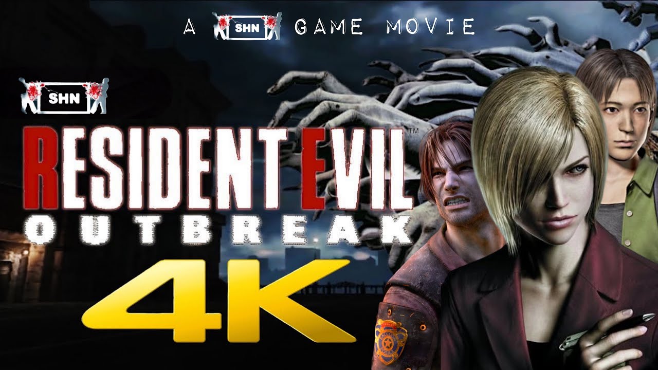 Resident Evil: Outbreak | Full Game | 4K/60fps | Full Longplay  Walkthrough Gameplay No Commentary 