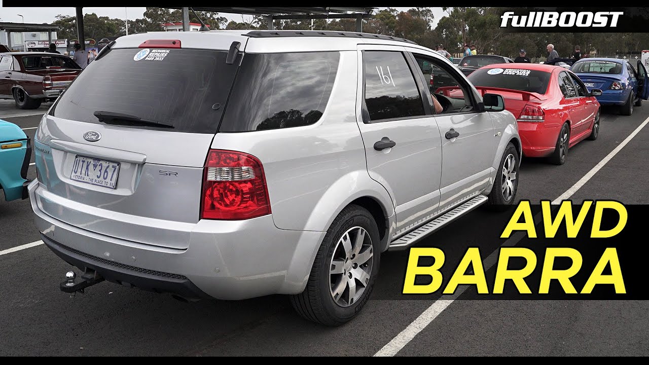 Taking the Family Bus to the track - Ford Territory AWD Barra build ep. 7 | fullBOOST