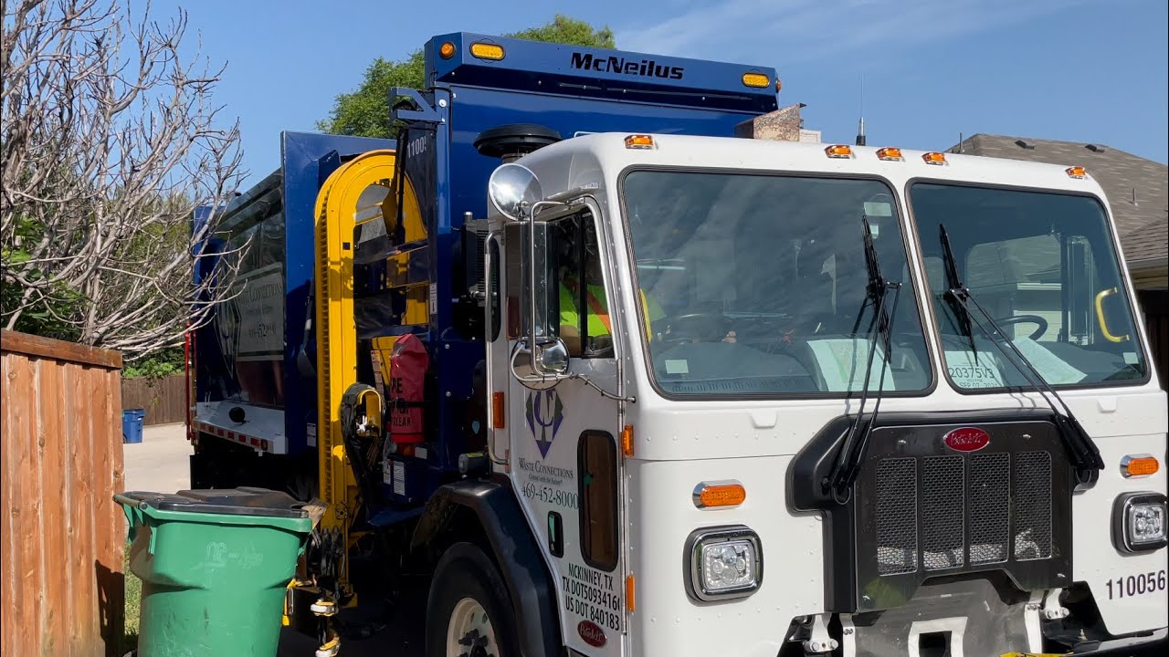 Brand New Waste Connections ZR and Big Truck Rental ZR Garbage Truck!