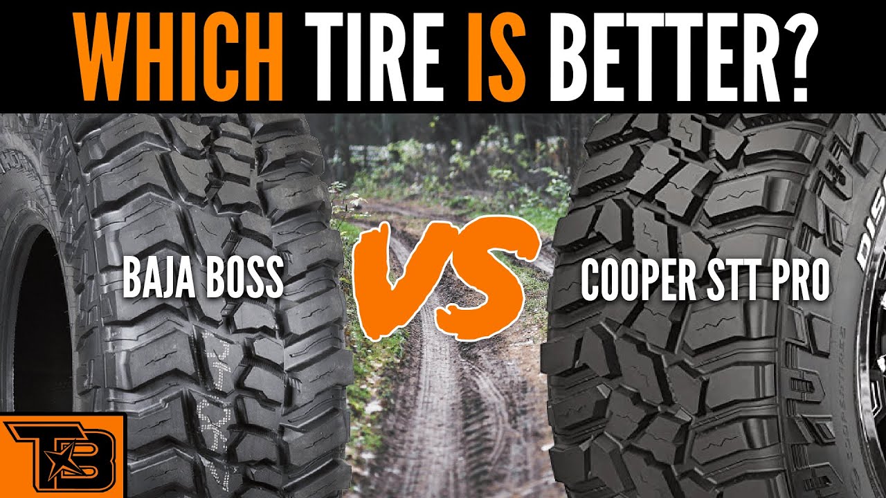 Mickey Thompson Baja Boss vs Cooper Discoverer STT Pro