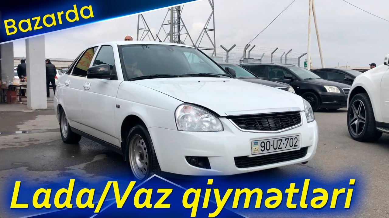Sumqayıt maşın bazarında Lada, Vaz avtomobillərinin Mart ayına olan qiymətlərini göstərək