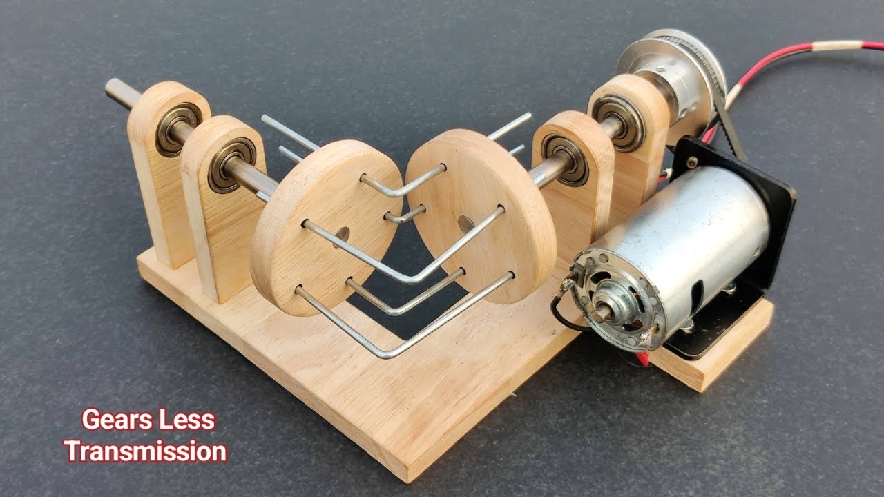 Making Gearless Transmission || 775 Motor