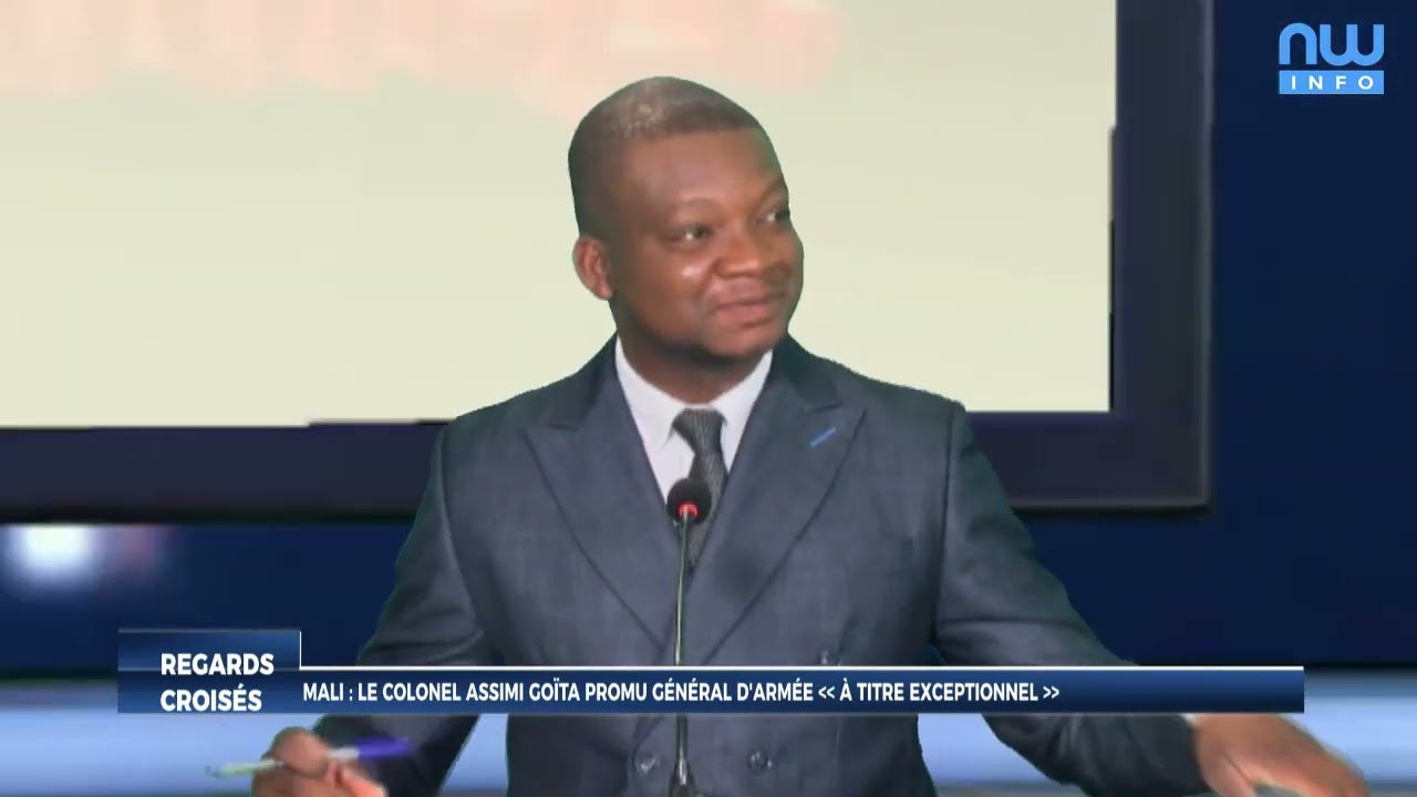 Mali : le colonel Assimi Goïta promu général d'armée «à titre exceptionnel»