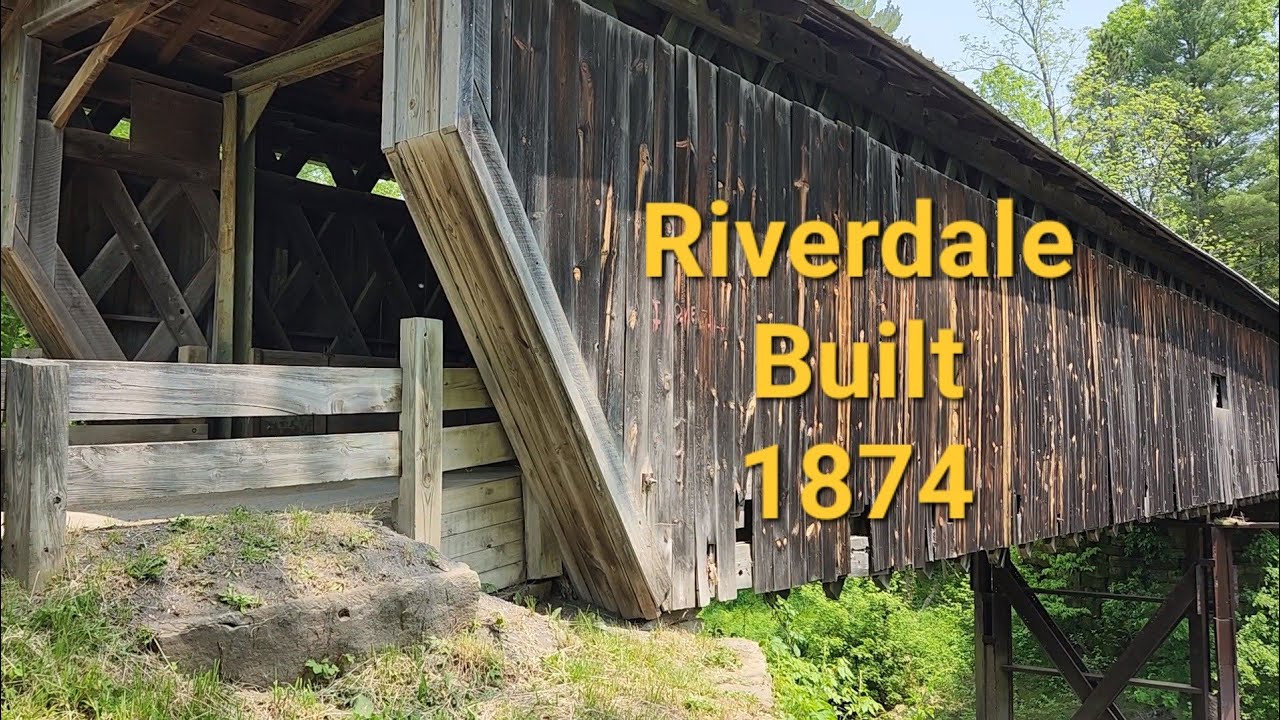 Riverdale Covered Bridge Rock Creek Ohio