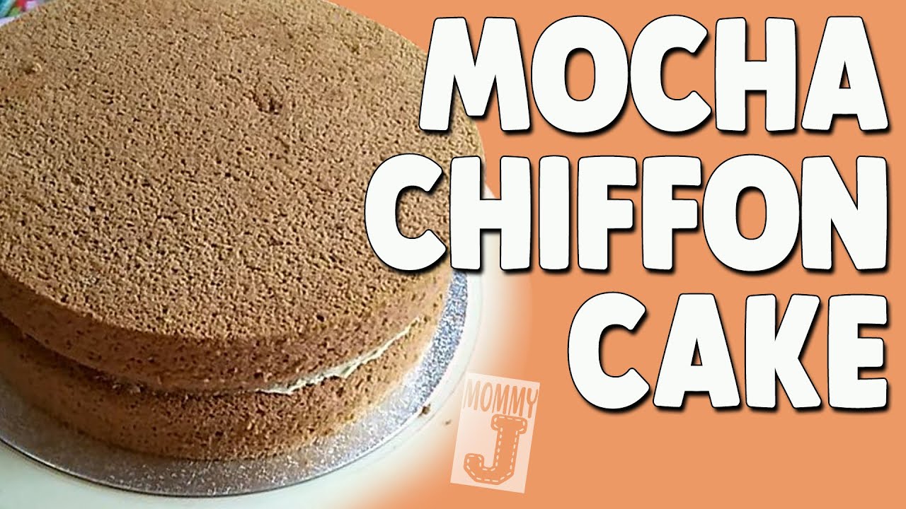 How to Bake Mocha Chiffon Cake