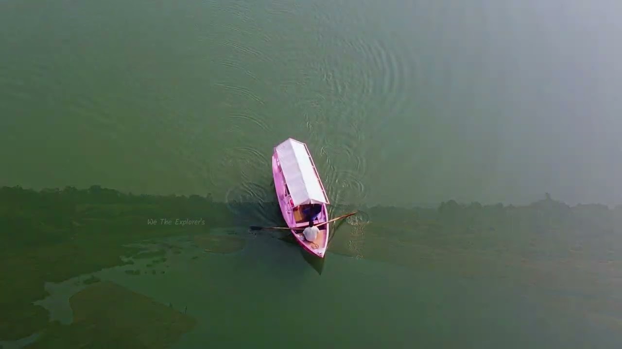माँ नर्मदा अष्टक आणि सोबतीला नर्मदा मैय्या ❤️ #dronevideo  #narmadaparikrama2025 #hindupilgrimage 