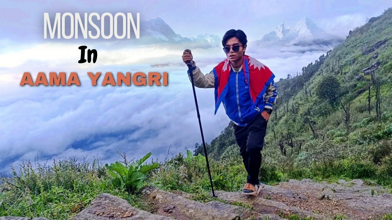 AAMA YANGRI PEAK TREK||HELAMBU||SOLO TREK IN MONSOON|| BY bus Route