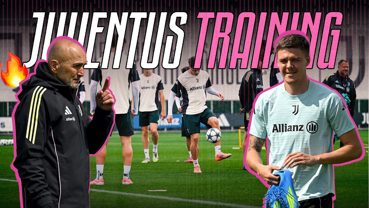 High-intensity work! | Watch JUVENTUS train ahead of the clash with Bologna! ⚽🔥