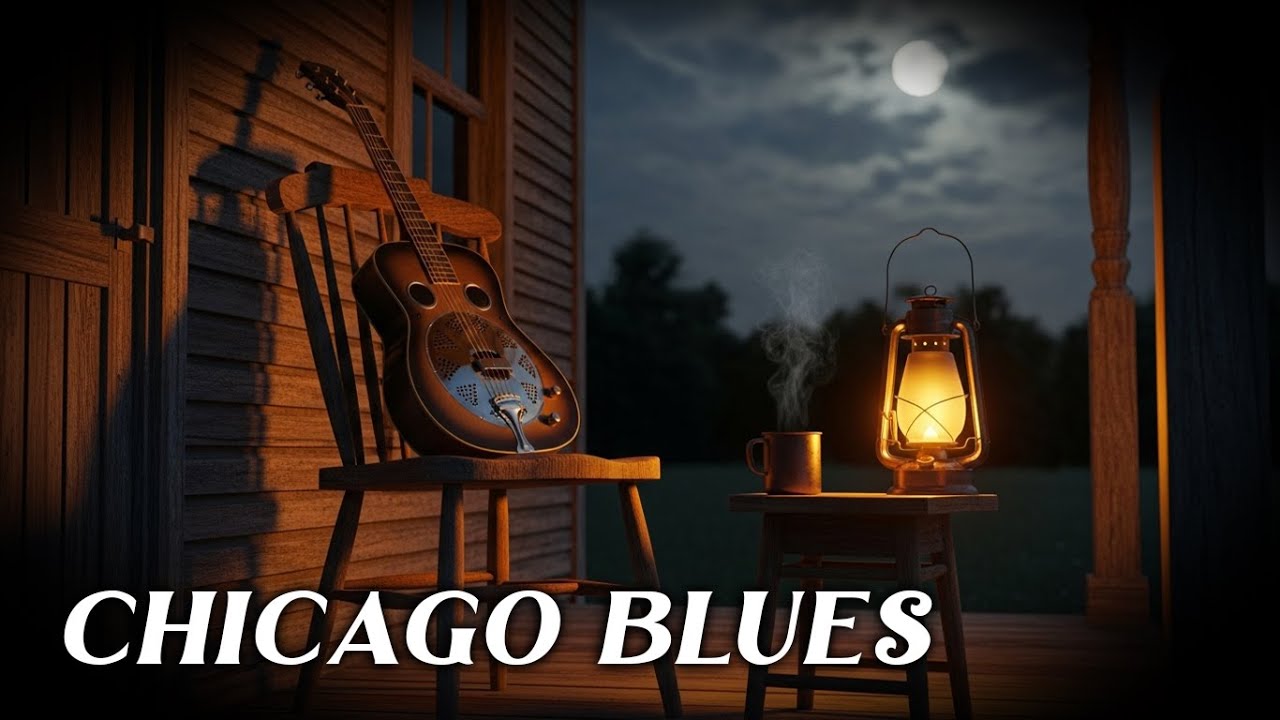 Soulful Chicago Blues Music for Relaxing Moments | Midnight Blues Voice