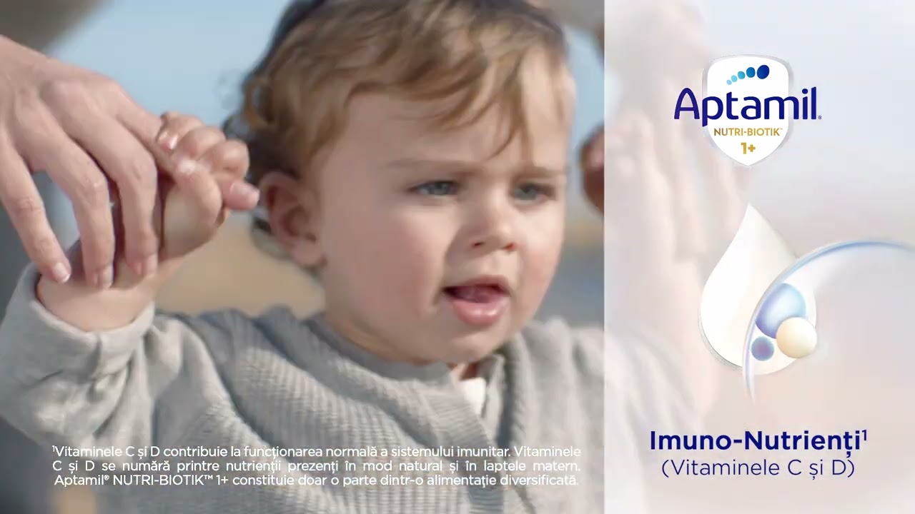 Aptamil NUTRI-BIOTIK 1+ formula premium, cu imuno-nutrienți