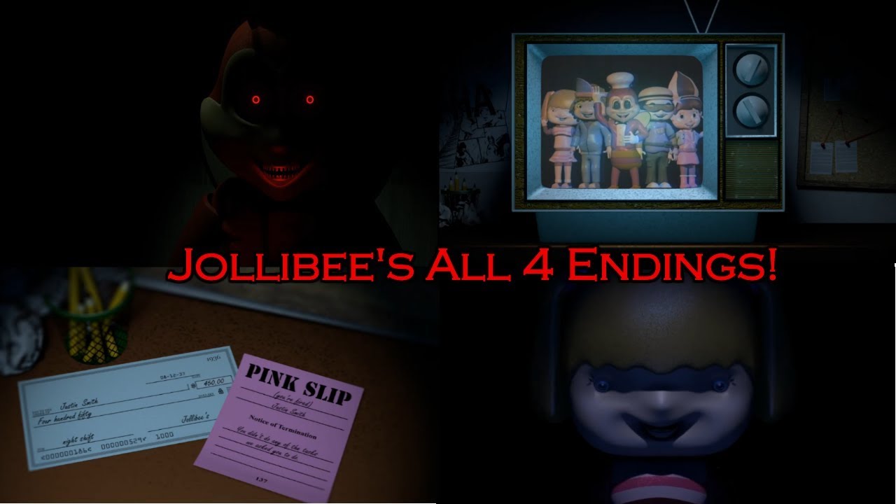 Jollibee's All 4 Endings!