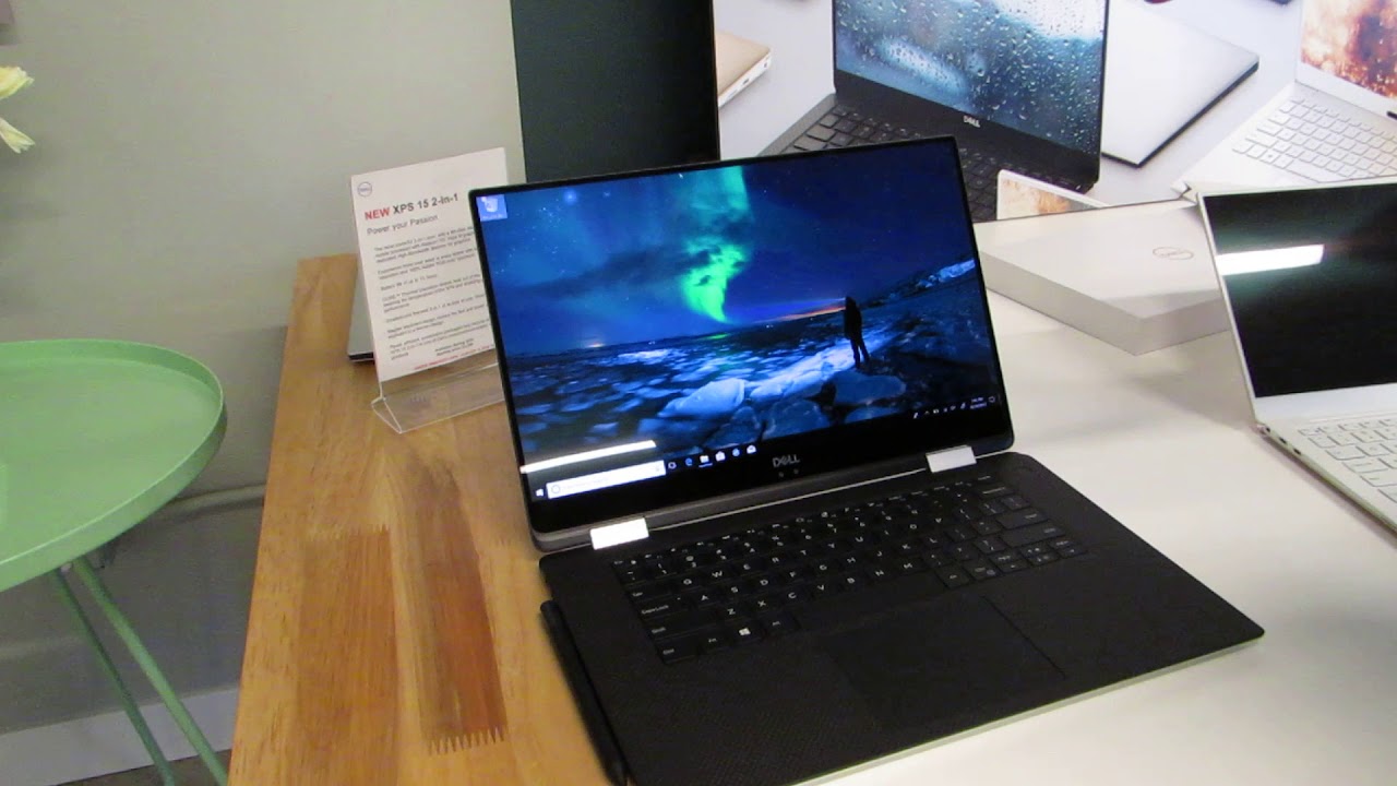 Dell XPS 15 convertible with Intel Kaby Lake-G (Intel CPU & AMD graphics)