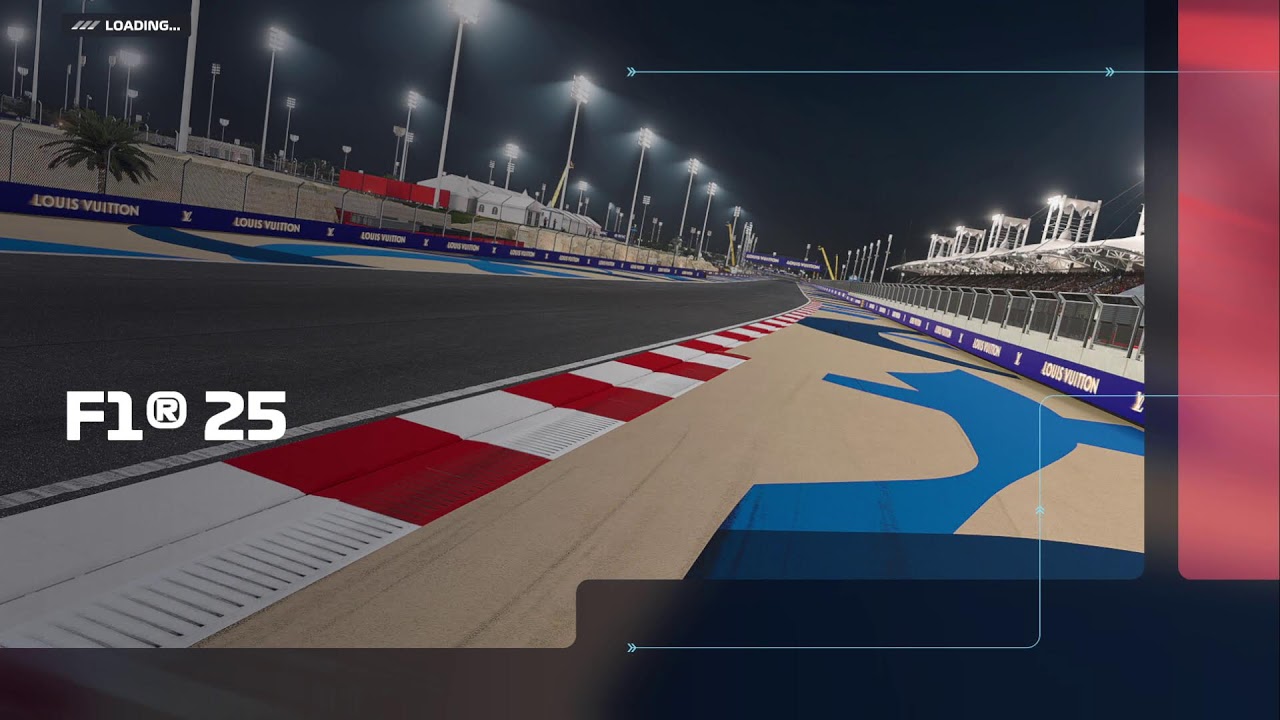 F1 25 Hosting DLR around Bahrain!
