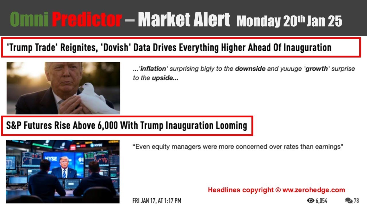 MA - Jan 20th/25 Trump Inauguration Ignites Rally - Trump Meme Coin Launched $58 Billion In 2 Days!'