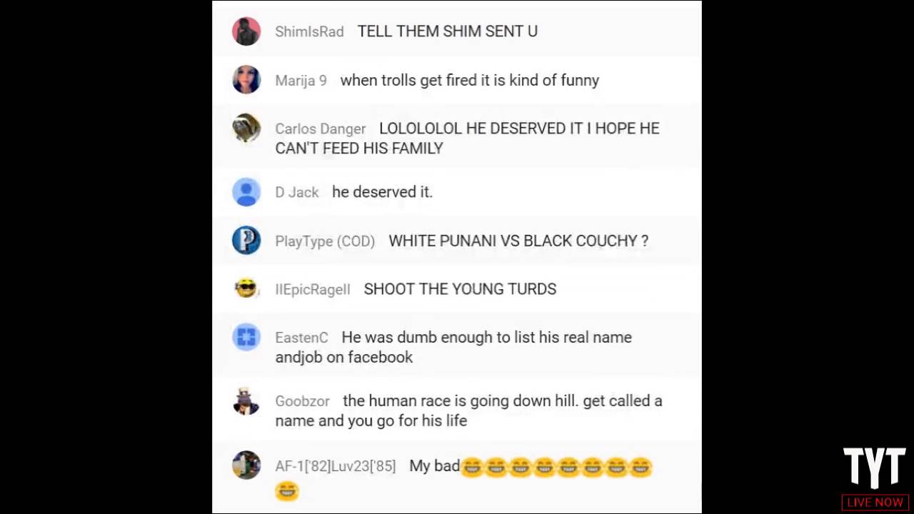 Woman Gets Revenge On Man Who Calls Her Slut (TYT Chat Live)