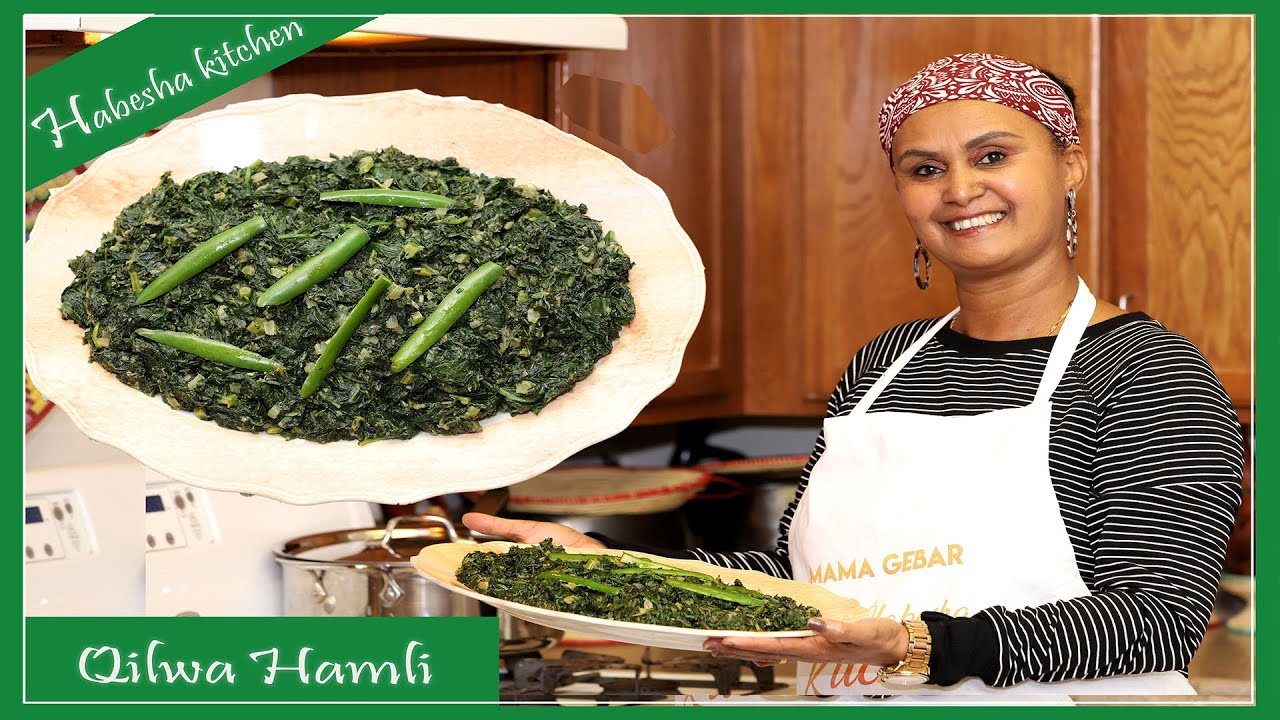 Habesha Kitchen - How to Make Healthy Vegiterian Hamli Kulwa Recipe