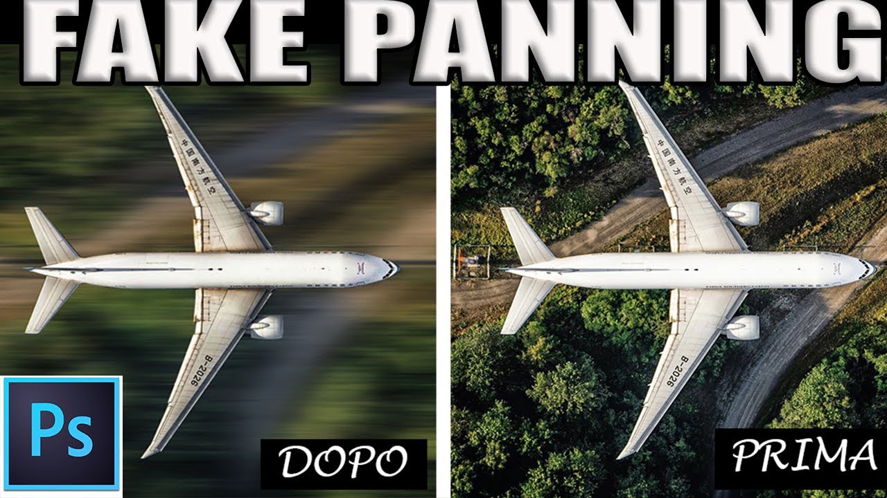 COME OTTENERE UN FINTO PANNING CON PHOTOSHOP | TUTORIAL ITA