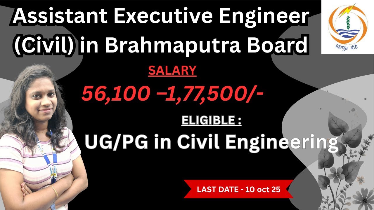 Assistant Executive Engineer (Civil) in Brahmaputra Board