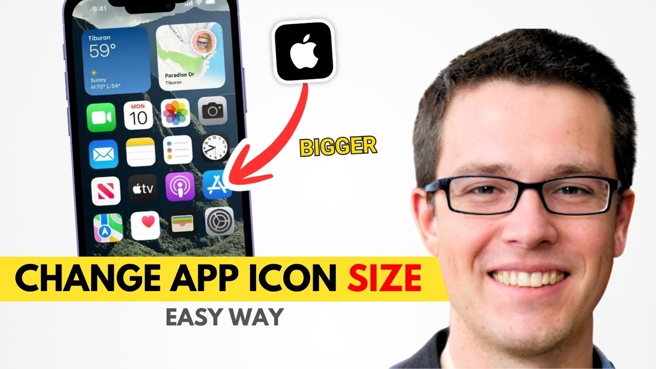How To Adjust iPhone Icon Size On Any iOS | 2026