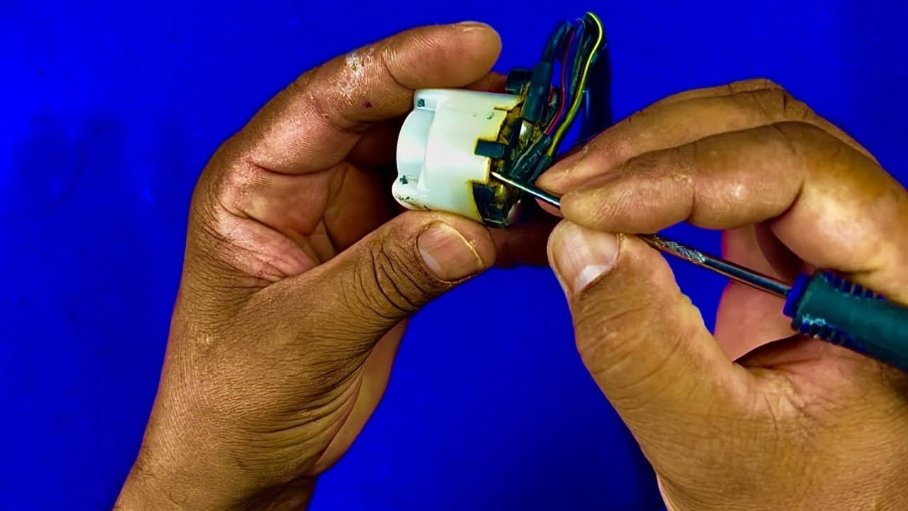 اصلاح سويتش السيارة Repairing the car switch